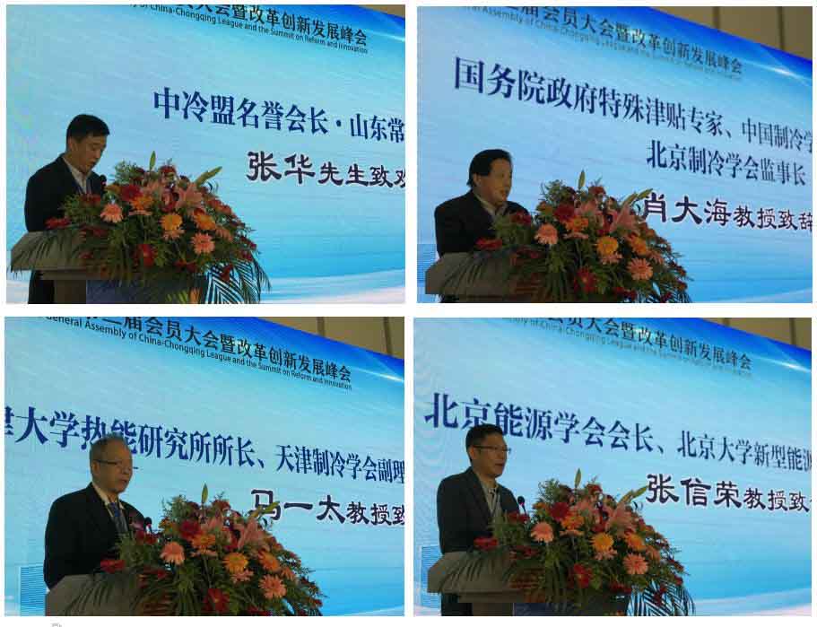 中冷盟嘉賓領導發(fā)表演講